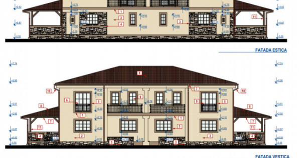 Duplex - 134 mp utili - panouri fotovoltaice - Gilău Sud