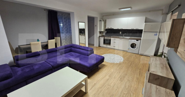 Apartament cu 2 camere, 60 mp, gradina, 2 parcari, zona Pori