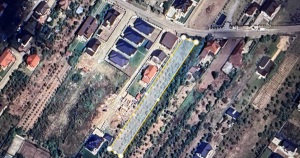 Teren intravilan, 2017 mp, zona Cocosesti