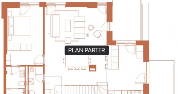 Apartament 5 camere 148.1 mp 2 logii 2 terase in Hexagon
