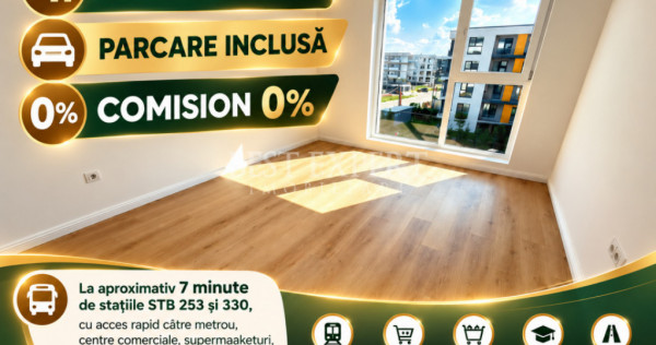 2 Camere | Bloc Nou | Direct Dezvoltator | Parcare Inclusă