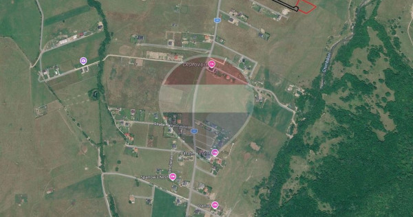 Teren intravilan Rasnov Glajerie, 2631mp, PUZ aprobat