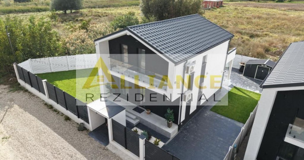 CASĂ INDIVIDUALĂ DE V&Acirc;NZARE (120 MP) CU 370 MP TEREN -COMUNA BERCENI