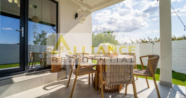 COLT DE RAI ~ CASA P+M | MOBILATA SI UTILATA MODERN | CURTE AMENAJATA