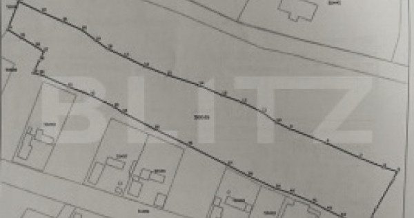 TEREN DE V&Acirc;NZARE 9660 MP &Icirc;N BONT, JUDEȚUL CLUJ