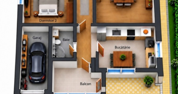 Apartament 3 camere