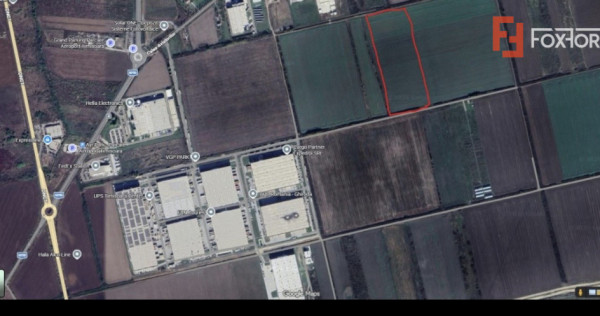 Teren de vanzare zona VGP Park, 23.020 mp, front stradal 58