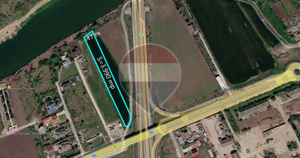 Teren intravilan 3,990 mp Moara Vlasiei