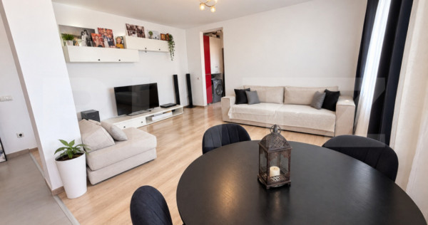 Apartament 2 camere, bloc nou, 57 mp, zona Obcini