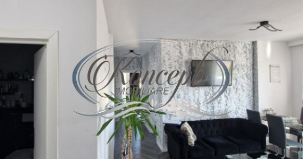Apartament 3 camere, mobilat si utilat, bloc nou in Apahida