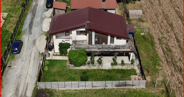 BERCENI-VIDRA, CASA P+M 130 MP, TEREN 260 MP!