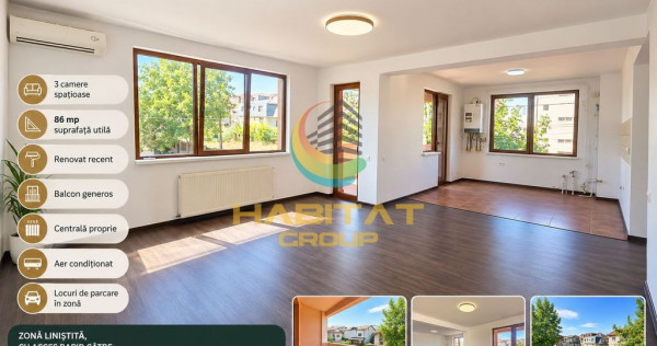 V&acirc;nzare Apartament 3 camere 86 mp - Popești Leordeni | strada Amurgului