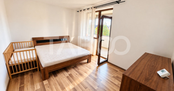 Apartament 3 camere de inchiriat 57mpu balcon 10mp etaj 1 Pi