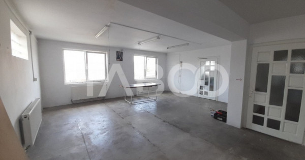 Spatiu comercial 100 mpu CURENT TRIFAZIC locuri parcare Laza