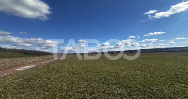 Teren de vanzare 2200 mp cu deschidere de 28 ml in Sibiu