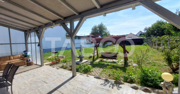 Casa de vanzare teren 950 mp deschidere 21 m Sibiu zona Cale