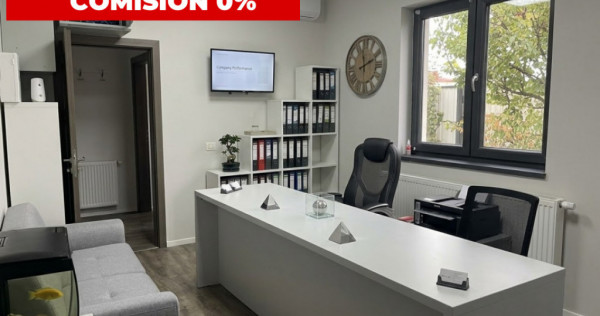 COMISION 0 % Spatiu comercial cu 8 incaperi de inchiriat - M
