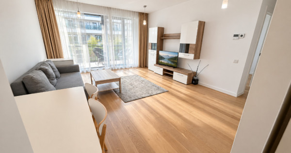 2 camere One Herastrau Plaza, etaj 7, mobilat/utilat,