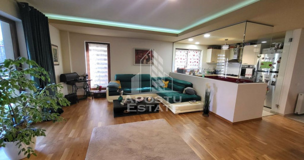 Duplex cu 4 camere,3bai,mobilat si utilat,pozitie excelenta,Dumbravita