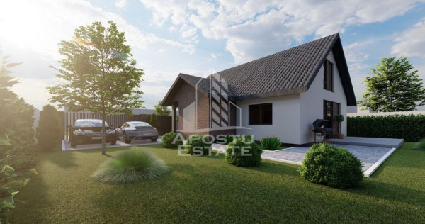 Casa individuala cu teren 520 mp in Giroc