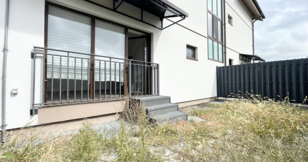 Apartament 39mp, curte 35mp, 2 locuri de parcare - Mosnita