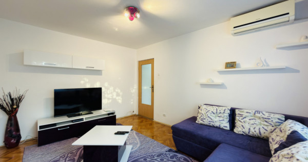 Apartament 2 camere, mobilat si utilat -zona Piata Doina