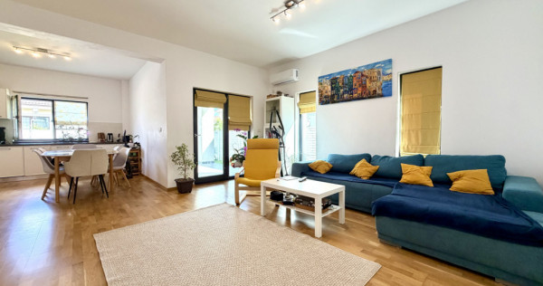 Duplex elegant, 4 camere, 110 mp utili, 220 mp teren - Dumbr