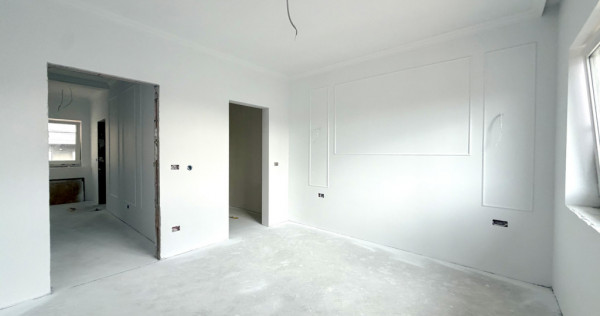Duplex nou despartit prin garaj, 4 camere, 108 mp utili - Du