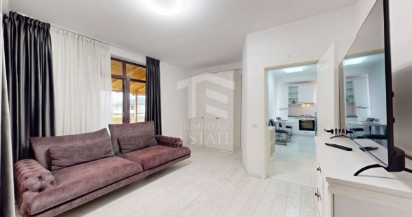 Apartament 2 camere 50 mp utili, balcon de 27 mp Comision 0%