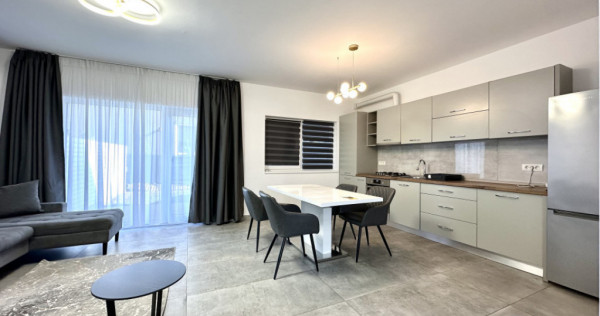 Triplex modern, 3 camere, 75 mp utili, 200 mp teren - Dumbra