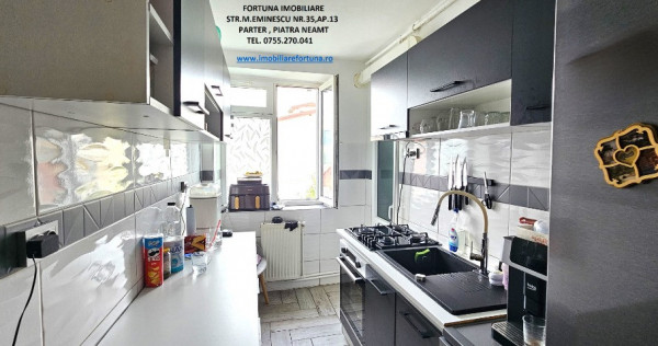 Apartament 1 camera,renovat integral,complet echipat,zona Cl.Romanului