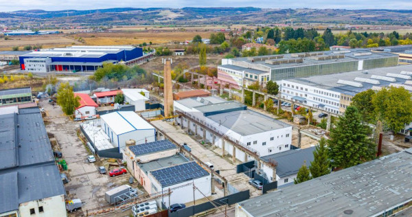 FAGARAS/ DE INCHIRIAT Hala industriala 465 mp si spatiu birouri 50 mp!