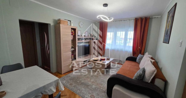 Apartament 3 camere de vanzare,renovat,etaj intermediar,Gheorghe Lazar