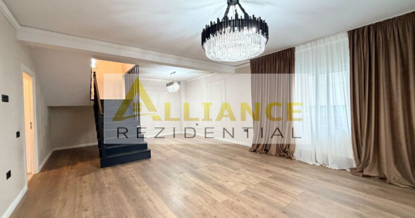 Casa P+E, living de 40 mp, 3 dormitoare si zona matrimoniala