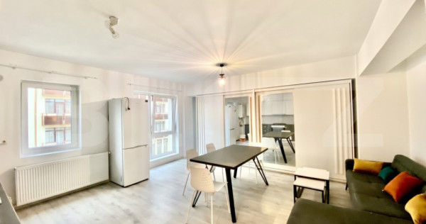 Apartament 2 camere, 52 mp, zona Calea Moldovei