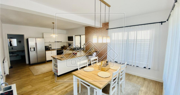 Casa individuala, mobilata si utilata modern, 130 mp utili,