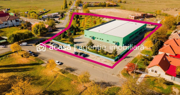Hală producție &icirc;n localitatea S&acirc;ntana