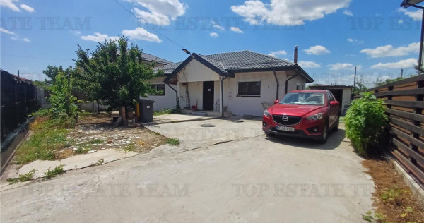 Vila individuala parter 3 camere cu teren 400mp intrare Domn