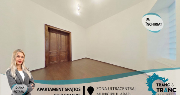 Apartament spațios cu 2 camere,în zona Ultracentral(ID:28754)