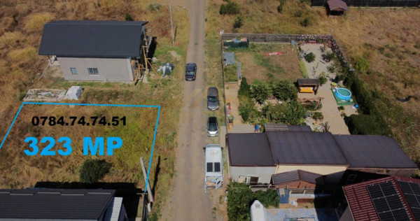 Teren 323mp utili - comuna Berceni