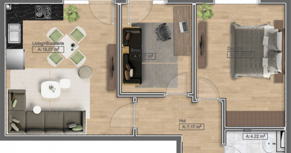 Apartament 3 camere finalizat in complex rezidential ! 67 799 Euro+TVA