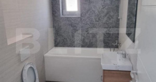 Apartament finisat 2 camere, 48 mp,incalzire in pardoseala,