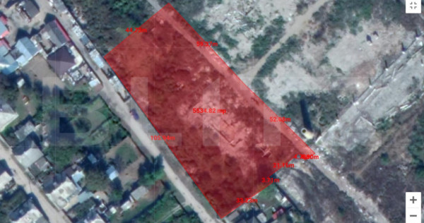 Investitie !Teren intravilan 5535mp, destinatie mixta, zona