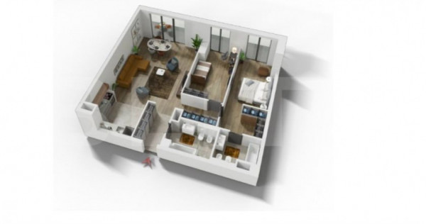 Apartament 3 camere ,97 mp, zona Centrala in cel mai exclusi