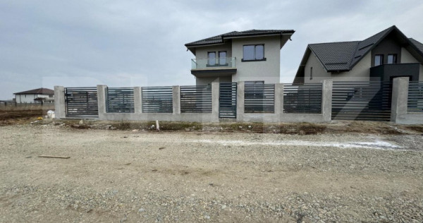 Casă semi-finisată P + E, 119 mp utili, teren 339 mp, Piel