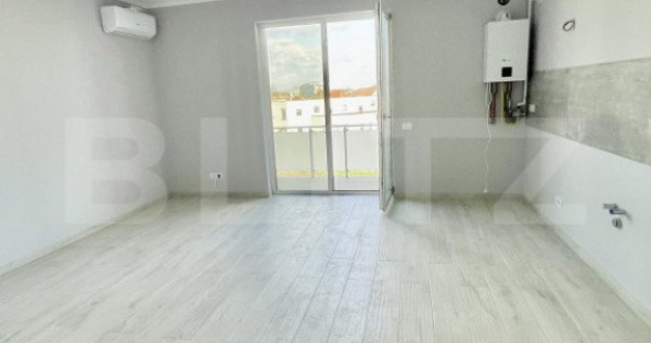 Apartament cu o camera, 30 mp plus balcon, Giroc