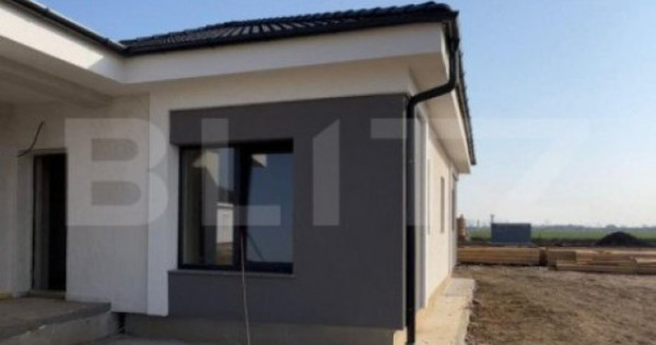 Casă la cheie, 3 dormitoare, 104 mp utili, 420 mp teren