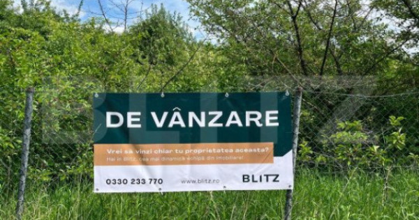 Teren intravilan ,cu vegetatie, 2700 mp, zona Siret