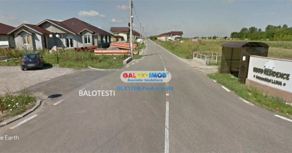 Teren Balotesti str Amurgului 16300 mp zona locuinte