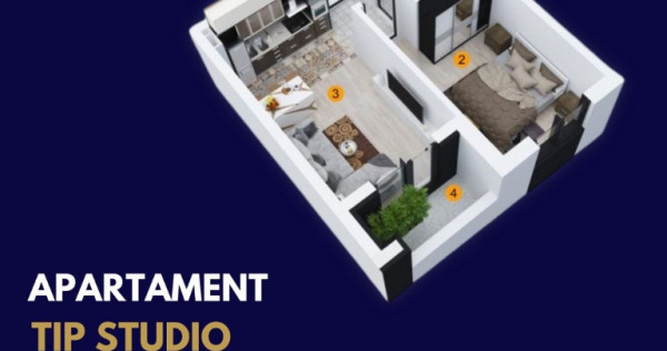 Apartament spatio | bloc finalizat | modern | TVA inclus